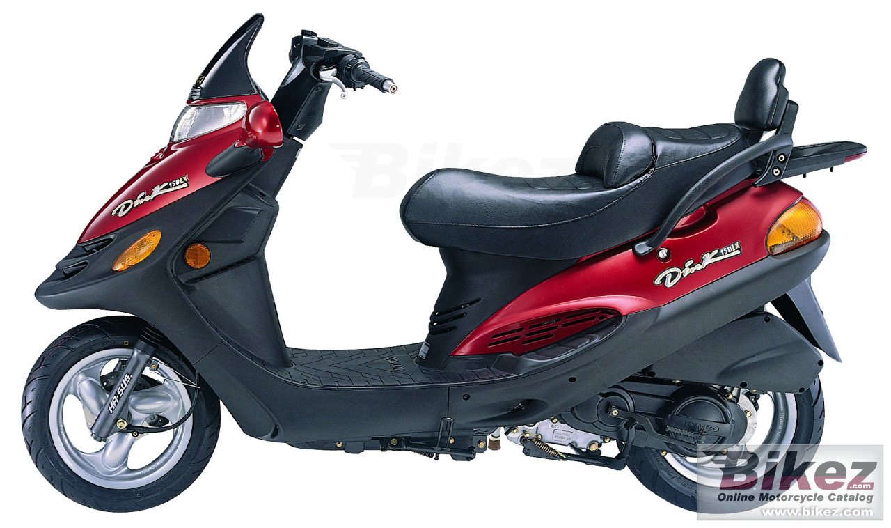 Big Kymco dink - yager 150 picture and wallpaper from Bikez.com